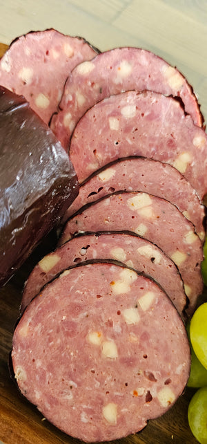 Ghost Pepper Cheese Summer Sausage