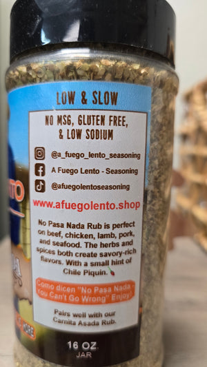 AFL No Pasa Nada Seasoning